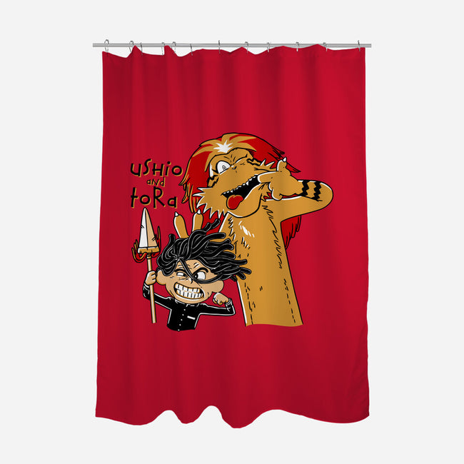 Tide And Tiger-None-Polyester-Shower Curtain-naomori