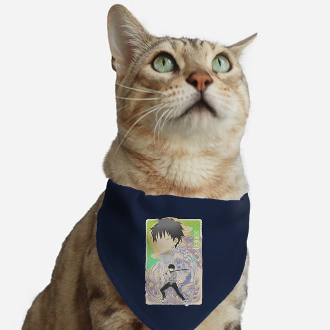 Musha-e Yuta-Cat-Adjustable-Pet Collar-hypertwenty