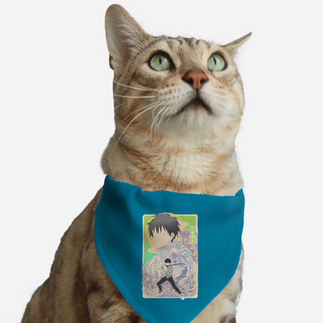 Musha-e Yuta-Cat-Adjustable-Pet Collar-hypertwenty