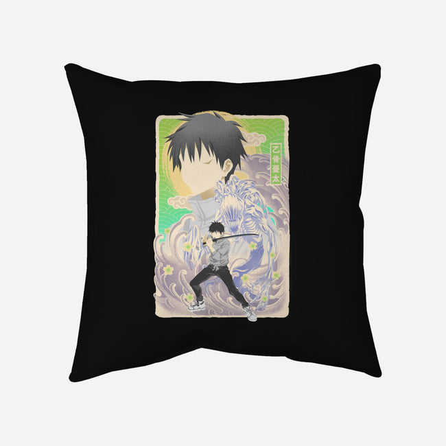 Musha-e Yuta-None-Removable Cover-Throw Pillow-hypertwenty