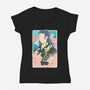 Musha-e Geto-Womens-V-Neck-Tee-hypertwenty