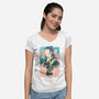 Musha-e Geto-Womens-V-Neck-Tee-hypertwenty