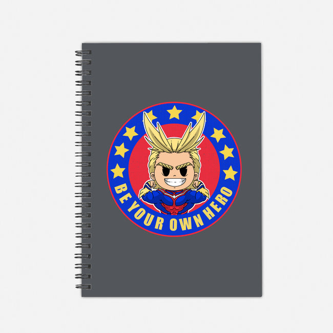 Be Your Own Hero-None-Dot Grid-Notebook-Tri haryadi