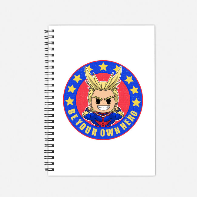 Be Your Own Hero-None-Dot Grid-Notebook-Tri haryadi