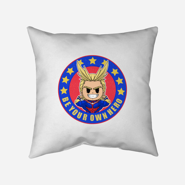 Be Your Own Hero-None-Removable Cover w Insert-Throw Pillow-Tri haryadi