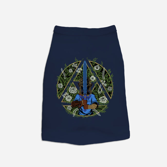 A Warrior In The Forest-Dog-Basic-Pet Tank-rmatix
