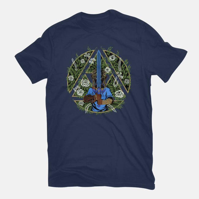 A Warrior In The Forest-Mens-Basic-Tee-rmatix