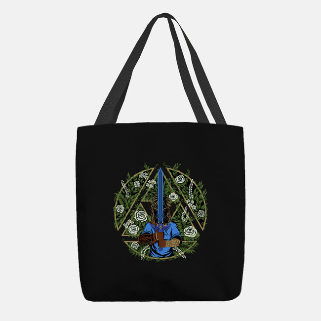 A Warrior In The Forest-None-Basic Tote-Bag-rmatix