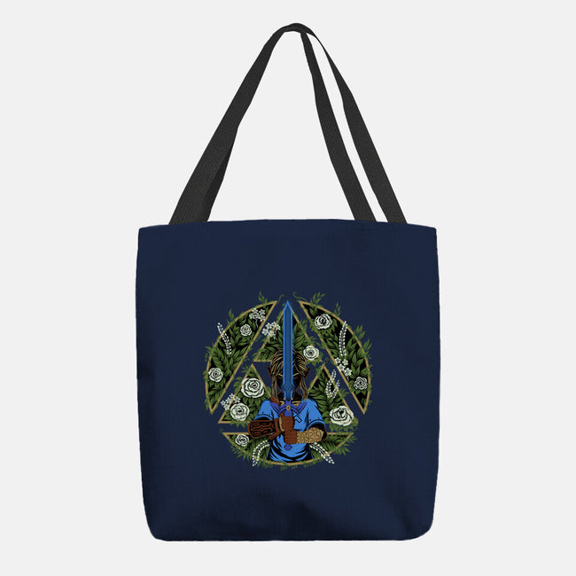 A Warrior In The Forest-None-Basic Tote-Bag-rmatix