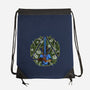 A Warrior In The Forest-None-Drawstring-Bag-rmatix