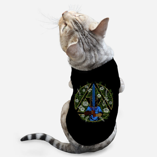 A Warrior In The Forest-Cat-Basic-Pet Tank-rmatix
