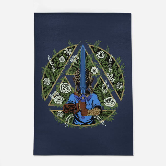 A Warrior In The Forest-None-Outdoor-Rug-rmatix