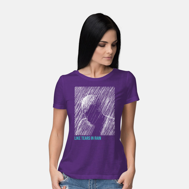 Like Tears In Rain-Womens-Basic-Tee-Tronyx79