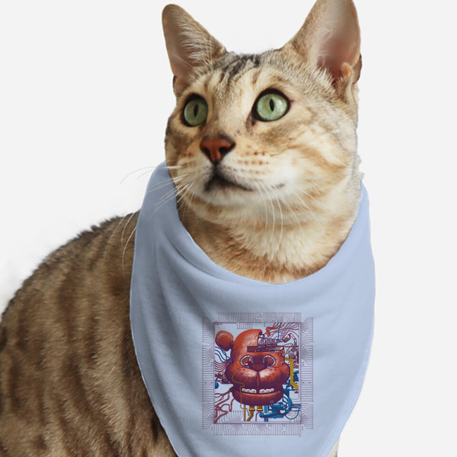 Freddy Machine-Cat-Bandana-Pet Collar-Samuel