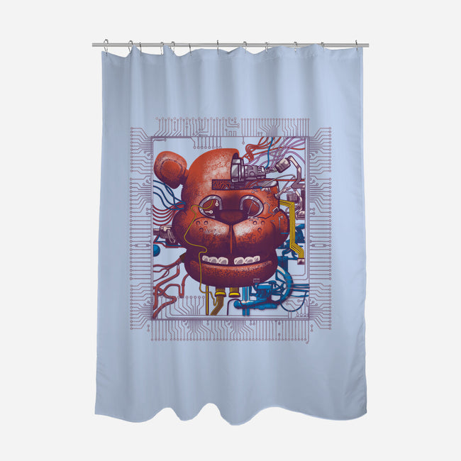 Freddy Machine-None-Polyester-Shower Curtain-Samuel