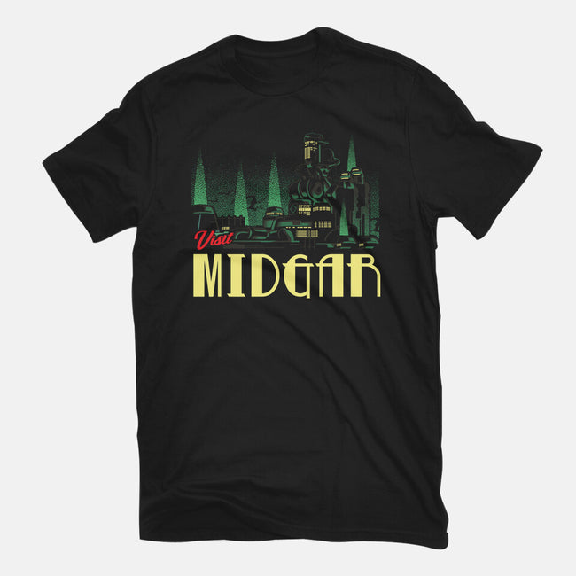 Visit Midgar-Mens-Heavyweight-Tee-arace