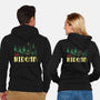 Visit Midgar-Unisex-Zip-Up-Sweatshirt-arace