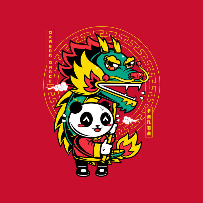 Dragon Dance Panda-None-Removable Cover w Insert-Throw Pillow-krisren28