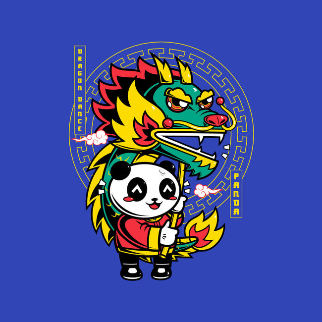 Dragon Dance Panda-None-Non-Removable Cover w Insert-Throw Pillow-krisren28