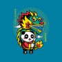 Dragon Dance Panda-Womens-Fitted-Tee-krisren28