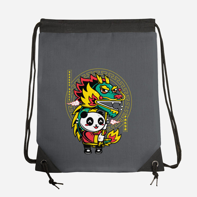 Dragon Dance Panda-None-Drawstring-Bag-krisren28