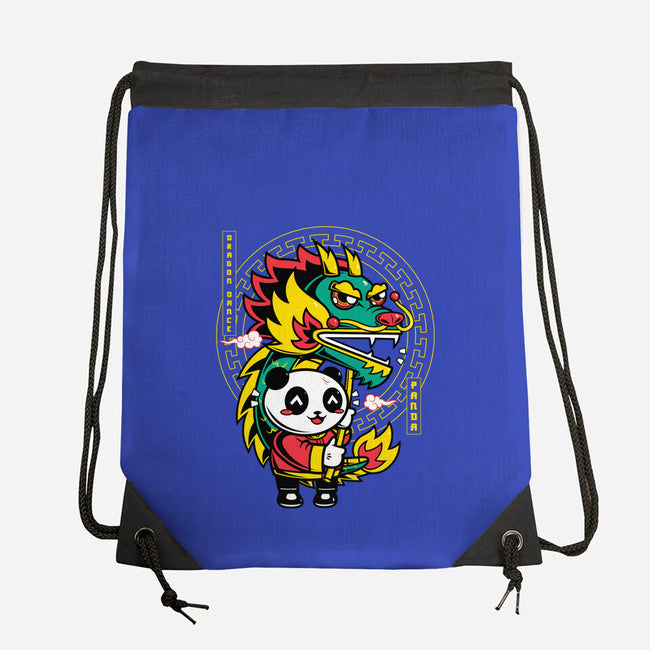 Dragon Dance Panda-None-Drawstring-Bag-krisren28