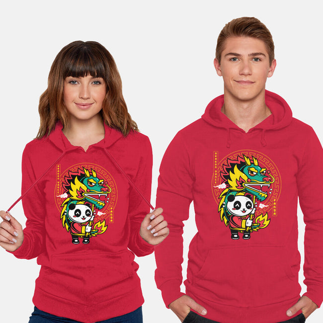 Dragon Dance Panda-Unisex-Pullover-Sweatshirt-krisren28