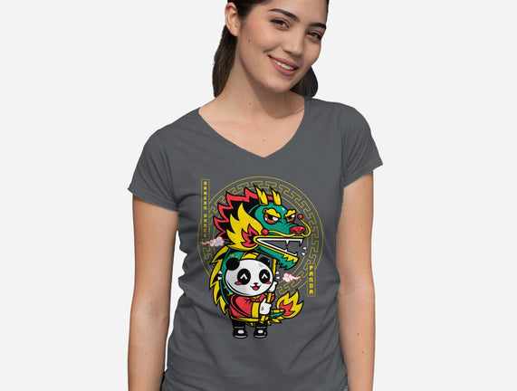 Dragon Dance Panda