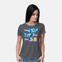 Live Laugh Love Bluey-Womens-Basic-Tee-Tri haryadi