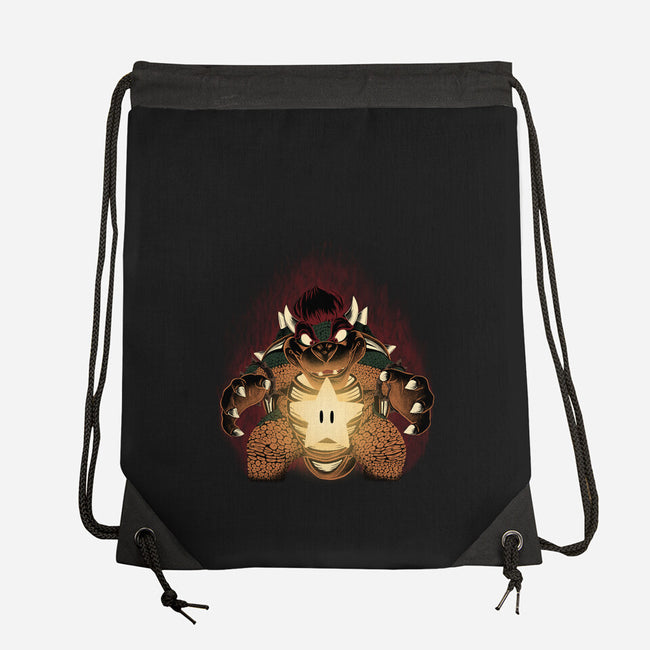 Bowser Star-None-Drawstring-Bag-rmatix