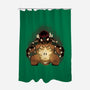 Bowser Star-None-Polyester-Shower Curtain-rmatix