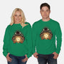 Bowser Star-Unisex-Crew Neck-Sweatshirt-rmatix