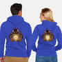 Bowser Star-Unisex-Zip-Up-Sweatshirt-rmatix