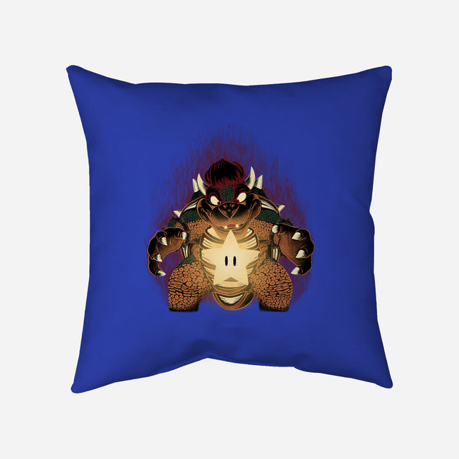 Bowser Star-None-Non-Removable Cover w Insert-Throw Pillow-rmatix