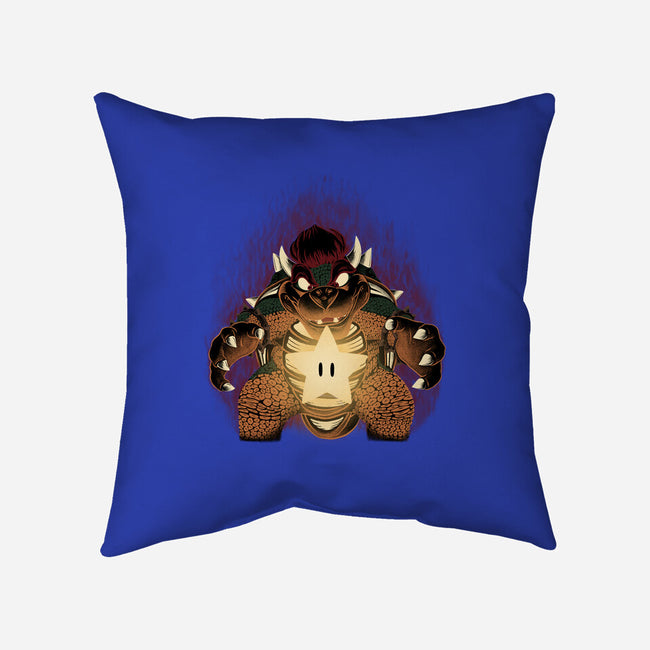 Bowser Star-None-Removable Cover w Insert-Throw Pillow-rmatix