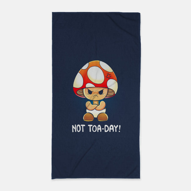 Not Happening Toaday-None-Beach-Towel-Vallina84