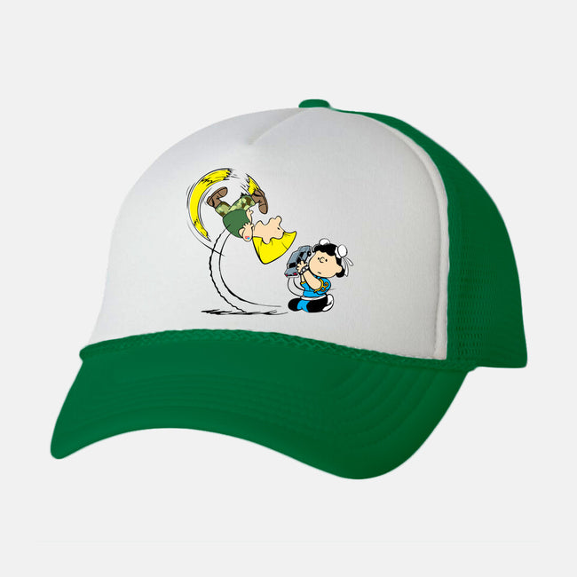 Flashkick Peanuts-Unisex-Trucker-Hat-arace