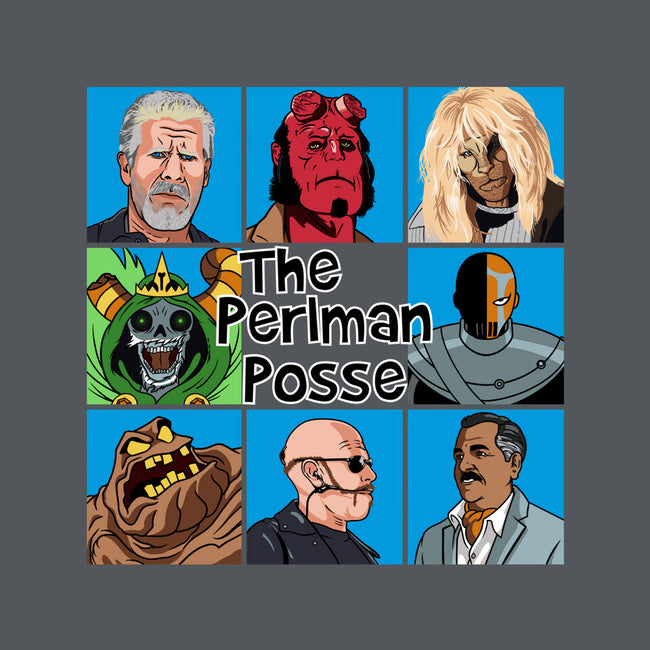 The Perlman Posse-None-Removable Cover-Throw Pillow-SeamusAran