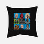 The Perlman Posse-None-Removable Cover-Throw Pillow-SeamusAran