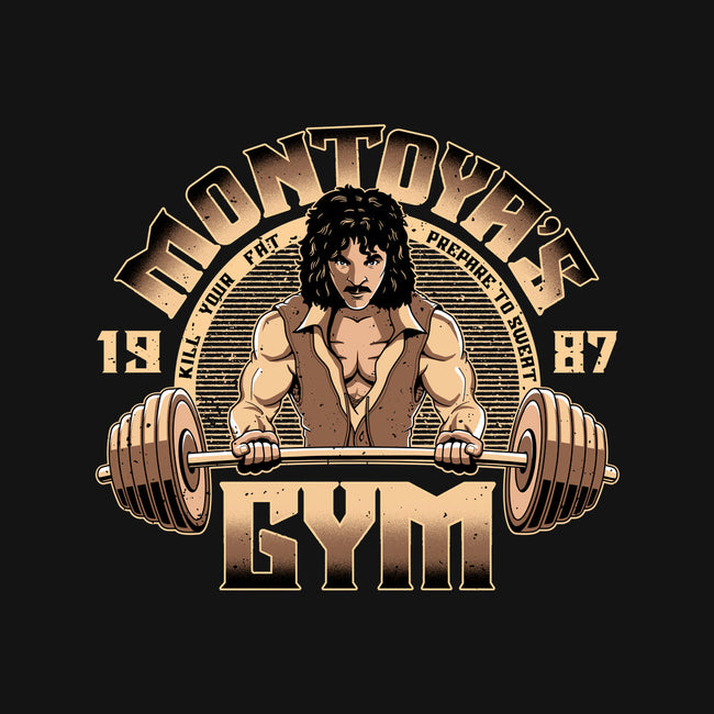 Montoya's Gym-Youth-Crew Neck-Sweatshirt-retrodivision