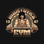 Montoya's Gym-None-Removable Cover w Insert-Throw Pillow-retrodivision