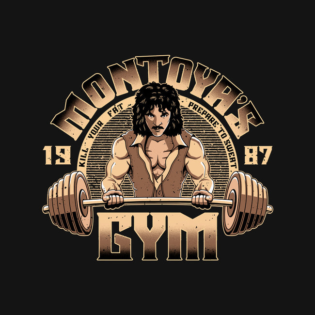 Montoya's Gym-Baby-Basic-Onesie-retrodivision