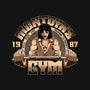 Montoya's Gym-None-Non-Removable Cover w Insert-Throw Pillow-retrodivision