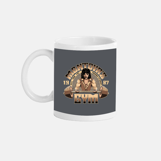 Montoya's Gym-None-Mug-Drinkware-retrodivision