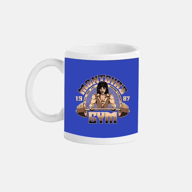 Montoya's Gym-None-Mug-Drinkware-retrodivision