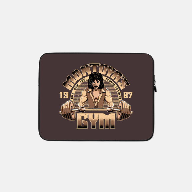 Montoya's Gym-None-Zippered-Laptop Sleeve-retrodivision