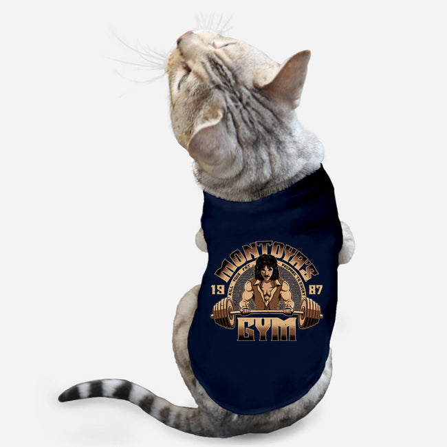 Montoya's Gym-Cat-Basic-Pet Tank-retrodivision