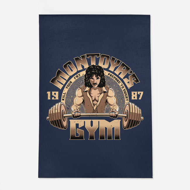 Montoya's Gym-None-Outdoor-Rug-retrodivision