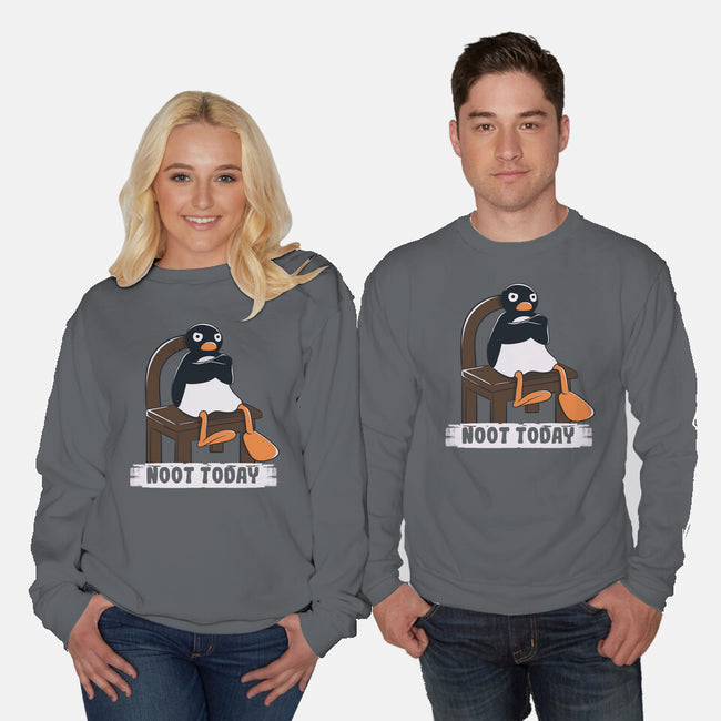 Noot Today-Unisex-Crew Neck-Sweatshirt-Claudia