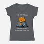 I'm Just Too Old-Womens-V-Neck-Tee-fanfabio